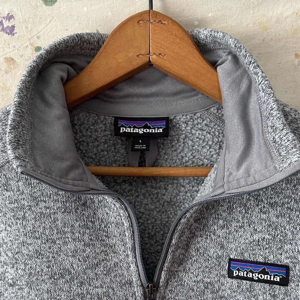 Patagonia Women's 1/4 Zip-Up Better Sweater *like new* - Picture 3 of 4